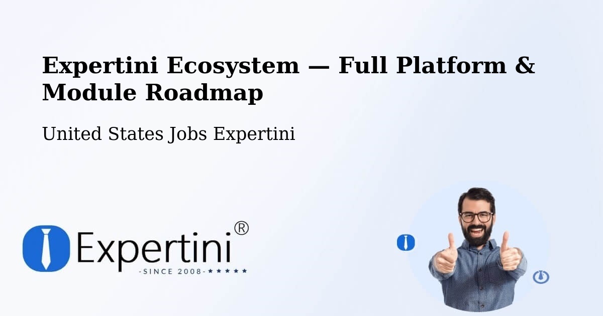 Expertini Ecosystem — Full Platform & Module Roadmap – Brundidge
